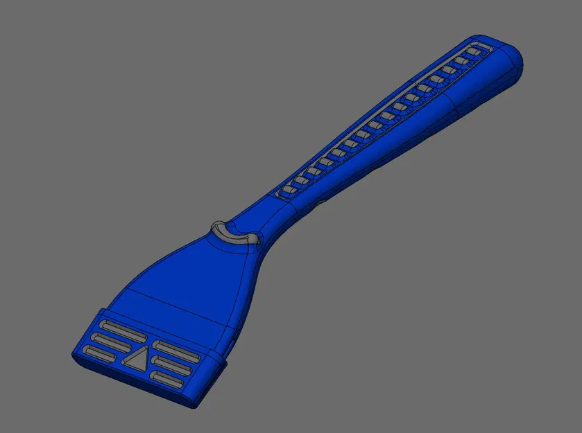 Tay Cầm Dao Cạo Lưỡi Đơn Có Nắp Đậy - Image 3