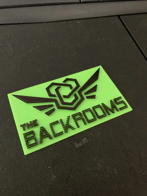 The Backrooms - Logo, Biển hiệu, Biểu tượng và Tấm bảng - Image 1