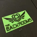 The Backrooms - Logo, Biển hiệu, Biểu tượng và Tấm bảng - Thumbnail 1