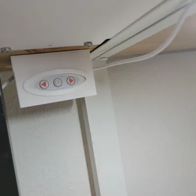 Cable and remote control holder for LED stick