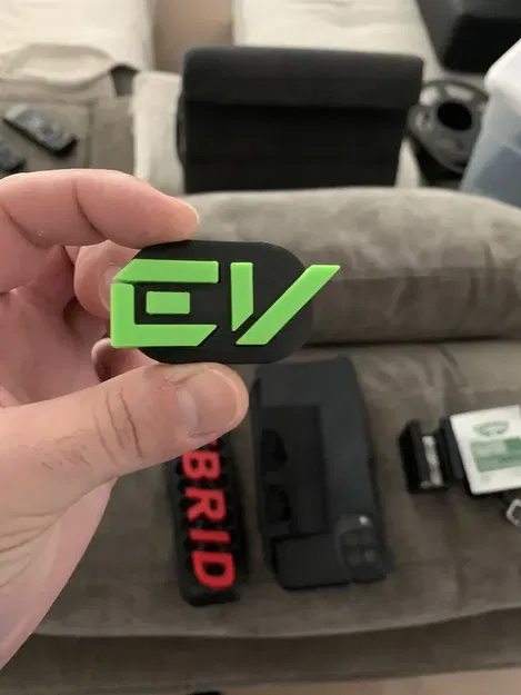 Logo Xe Hybrid & EV (Xe Điện) - Image 3