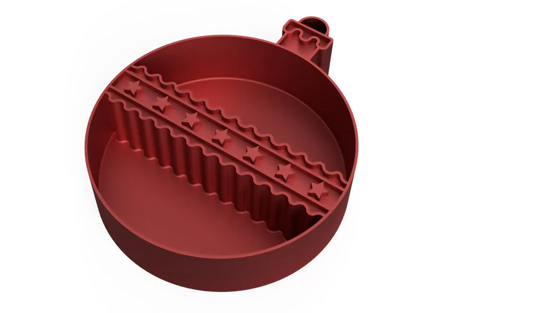 Hộp Đựng Kẹo Hình Trái Banh Giáng Sinh - Image 1