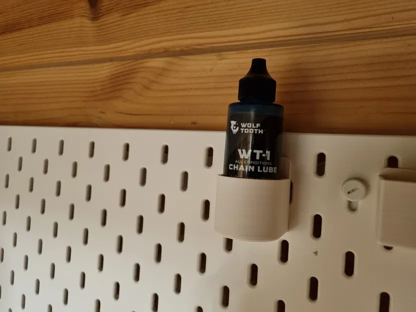 Giá đỡ chai 1.5" cho Ikea Skadis - Image 1