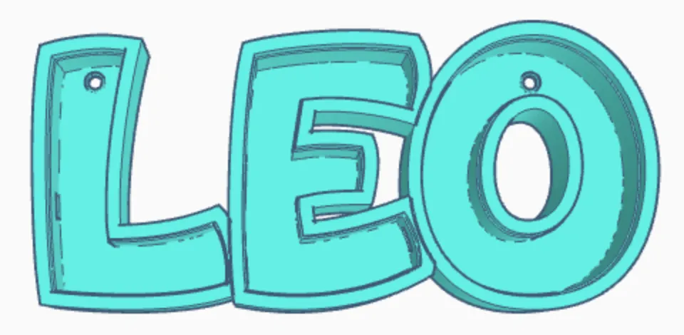 Đèn LED Tên LEO - Image 1