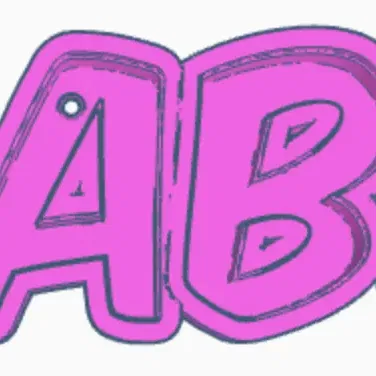 Đèn LED Tên ELISABETH – Tự in 3D