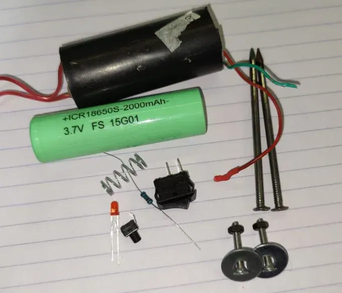 Súng Chích Điện Tự Chế Có Pin Rời - Image 7