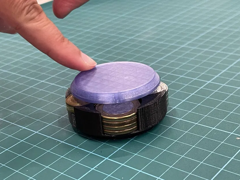 SGD Coin CANister EDC coin holder puck - Image 2