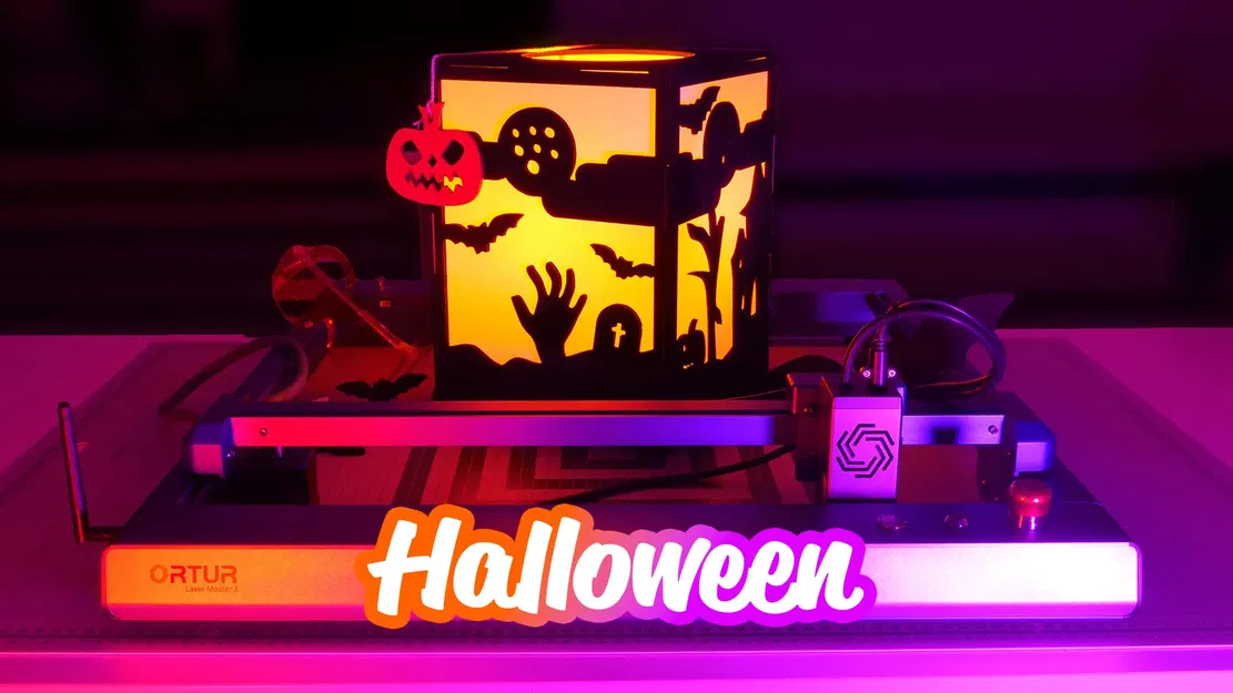 Đèn Lồng & Đồ Trang Trí Halloween (Khung In 3D & Tấm Cắt Laser) - Image 1