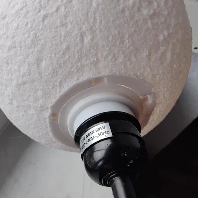 Remix Vòng Khóa Ren Đèn Ikea Cho Đèn Mặt Trăng Lithophane