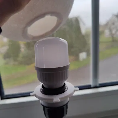 Remix Vòng Khóa Ren Đèn Ikea Cho Đèn Mặt Trăng Lithophane