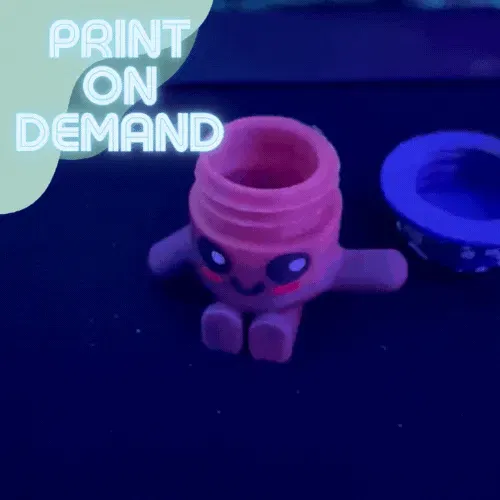 Mô Hình Đồ Chơi Fidget Gnome Nấm Dễ Thương Hộp - Image 2