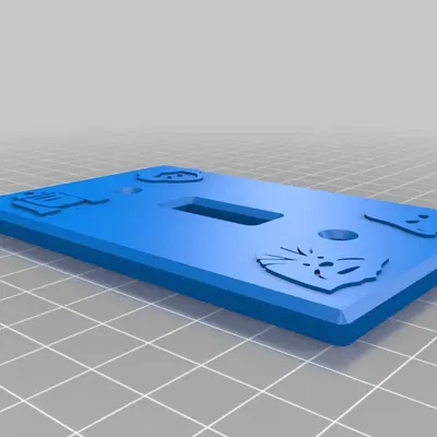 Star wars characters light switch cover.