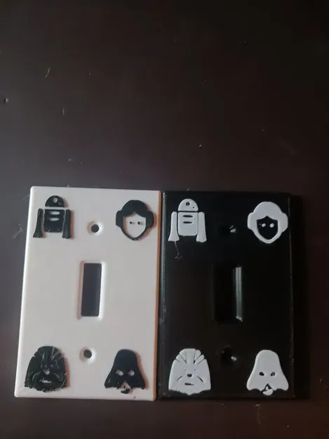 Star wars characters light switch cover. - Image 3