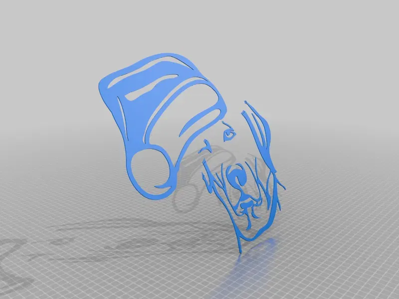 Móc Treo Giáng Sinh 03 - Chó Đội Mũ Ông Già Noel - Image 3