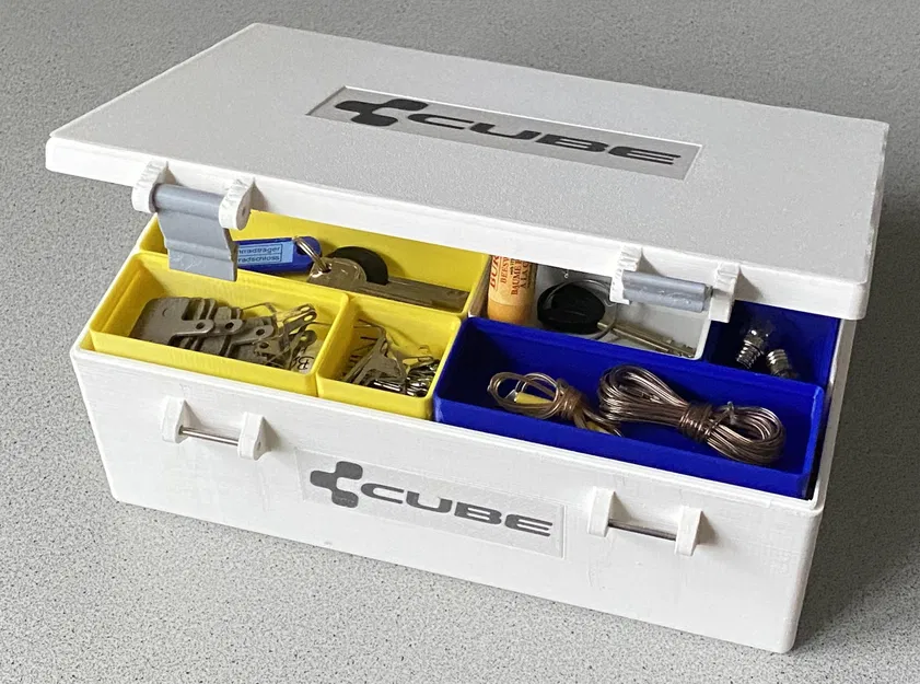 Hộp Đựng Đồ Nghề & Phụ Kiện Gridfinity Cho Xe Đạp Điện Cube (Và Các Loại Khác) - Image 1