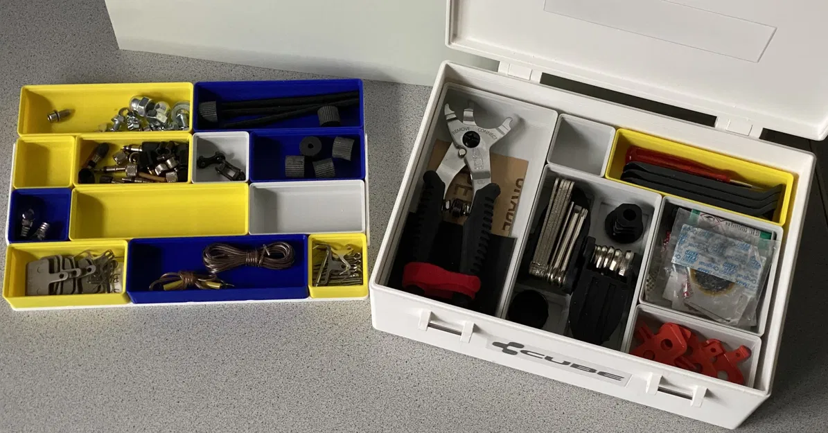 Hộp Đựng Đồ Nghề & Phụ Kiện Gridfinity Cho Xe Đạp Điện Cube (Và Các Loại Khác) - Image 2