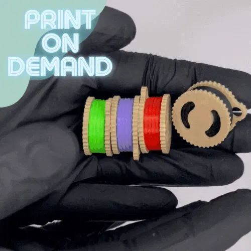 Móc Khóa Mini Cuộn Phim Fidget Toys - Image 1