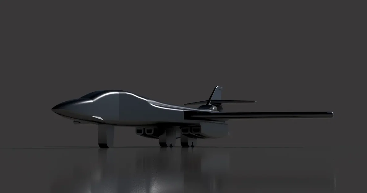 B-1B Lancer Bomber (In Liền) - Image 5