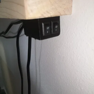 Đế đôi cho công tắc KCD11