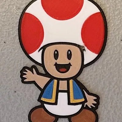 Nam Châm Con Cóc Nhiều Màu