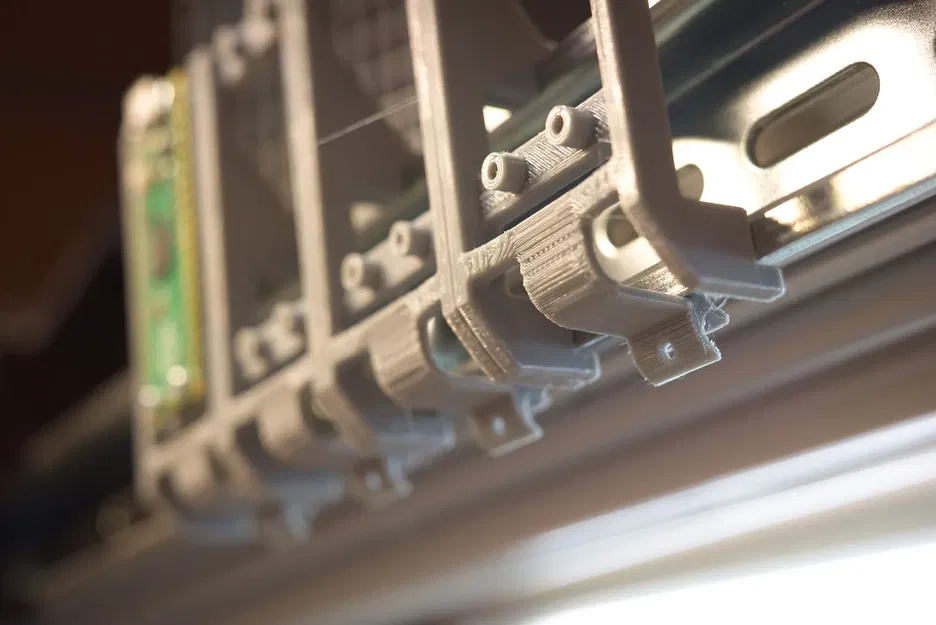 Raspberry pi pico DIN rail mount - Image 3