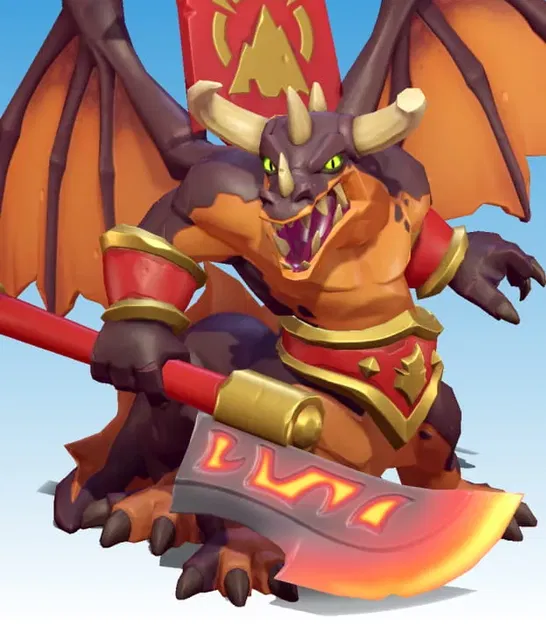 Mô hình Warcraft Rumble - Tướng Drakkisath - Image 1