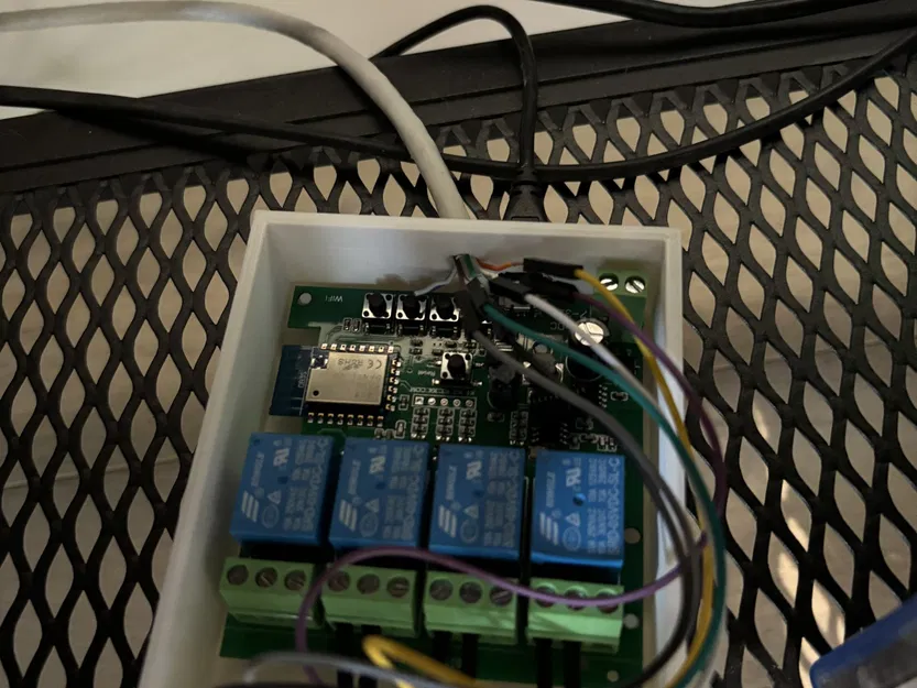 Vỏ hộp cho Relay MHCOZY 4 Kênh - Image 1