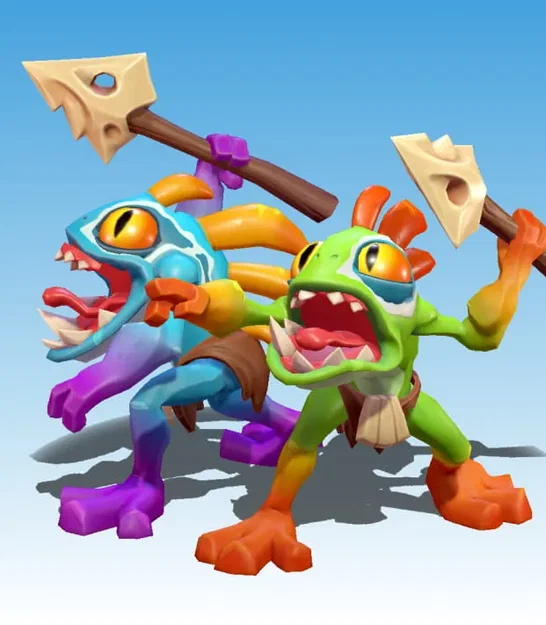 Mô Hình Warcraft Rumble - Thợ Săn Thủy Triều Murloc - Image 1