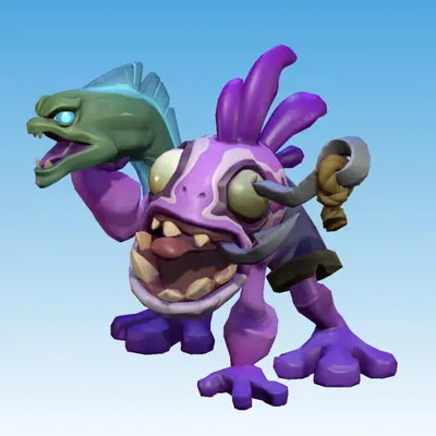 Warcraft Rumble - Lão Mắt Mập (Old Murk-Eye)