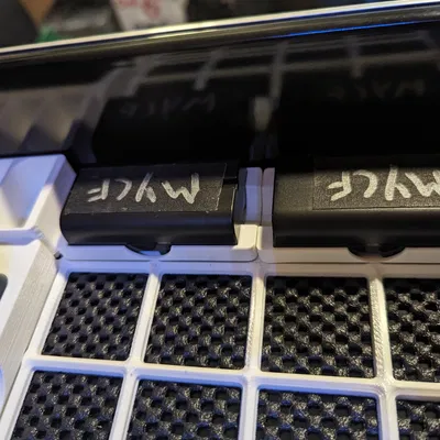 NP-F550 Gridfinity Plate