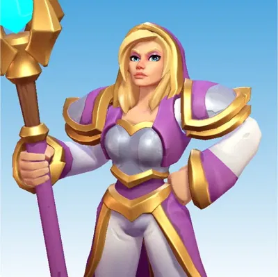 Mô hình Warcraft Rumble - Jaina Proudmoore