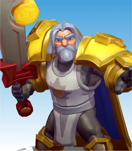 Mô hình Warcraft Rumble - Tirion Fordring - Image 1