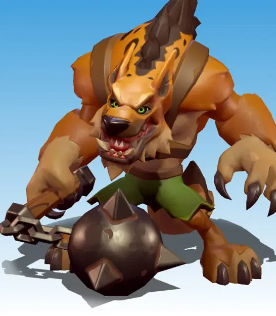 Warcraft Rumble - Gnoll Brute - Image 1