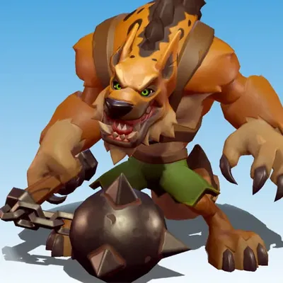 Warcraft Rumble - Gnoll Brute