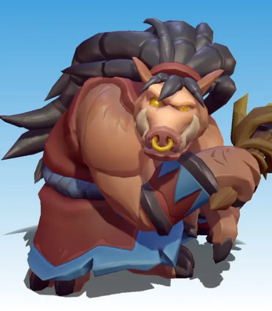 Mô hình Warcraft Rumble - Charlga Razorflank - Image 1