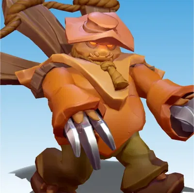 Mô hình Warcraft Rumble - Harvest Golem