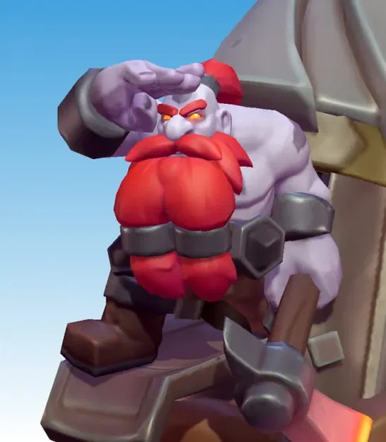 Thợ Mỏ Sắt Tối Màu - Mô Hình Warcraft Rumble - Image 1