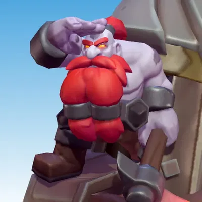 Thợ Mỏ Sắt Tối Màu - Mô Hình Warcraft Rumble