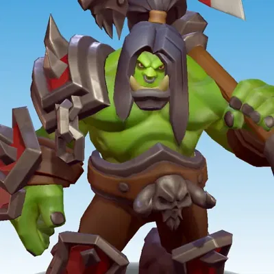 Mô Hình Warcraft Rumble - Grommash Hellscream