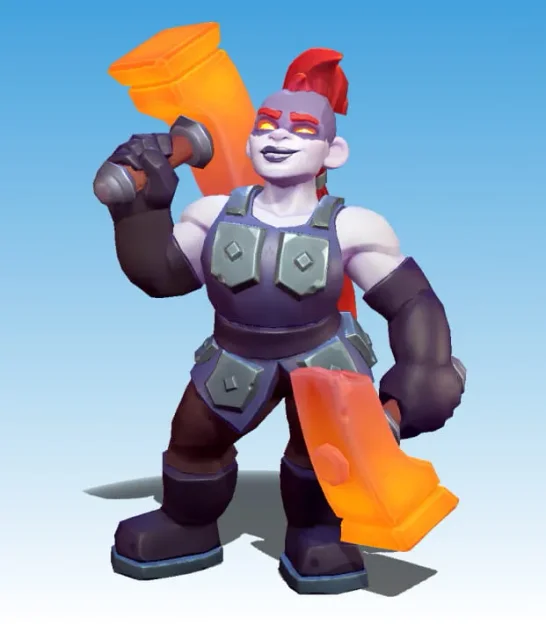 Mô hình Warcraft Rumble - Búa Lửa - Image 1