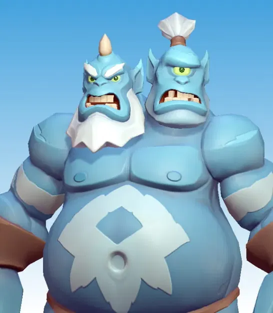 Mô hình Warcraft Rumble - Ogre Mage - Image 1