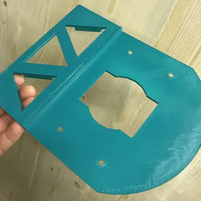 Makita guiderail to Parkside Router