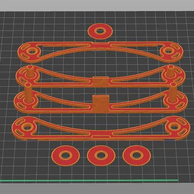 Giá đỡ cuộn dây filament có thể mở rộng