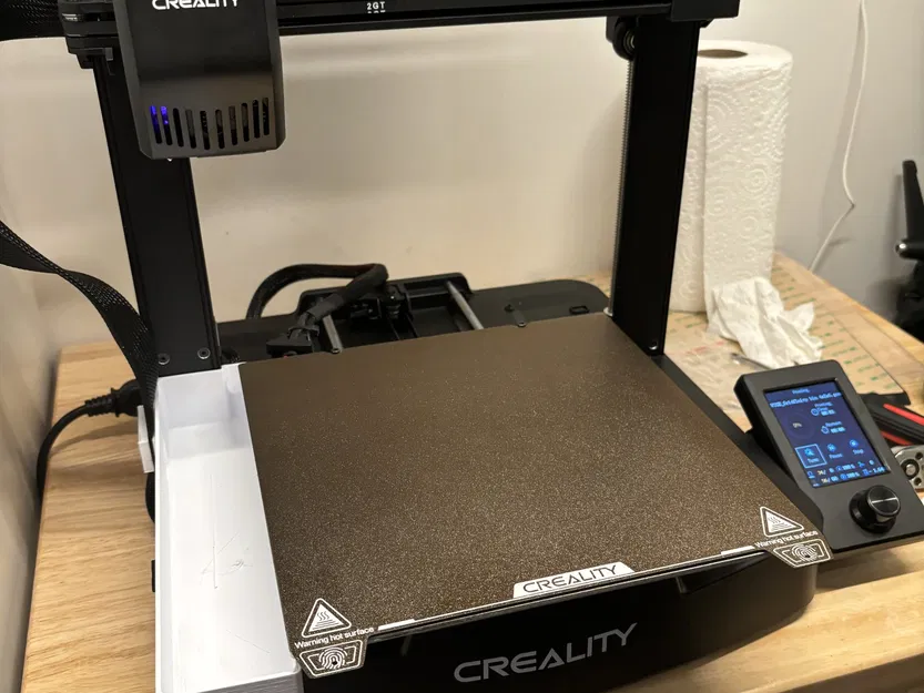 Khuôn đựng vụn & Kẹp dây cho Ender 3 V3 SE - Image 1