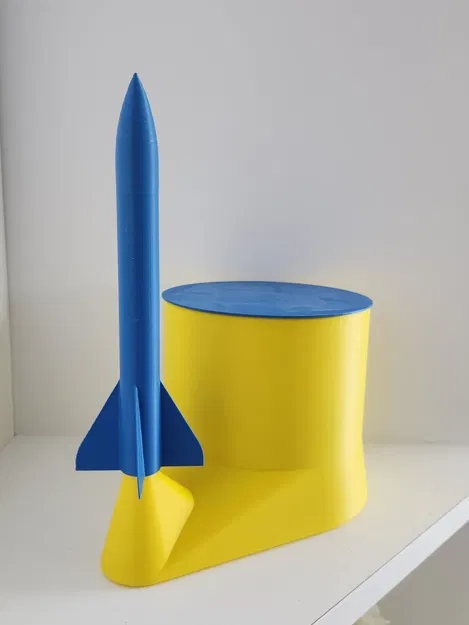 The Epic Stomp Rocket Base - fast-to-print remix - Image 1