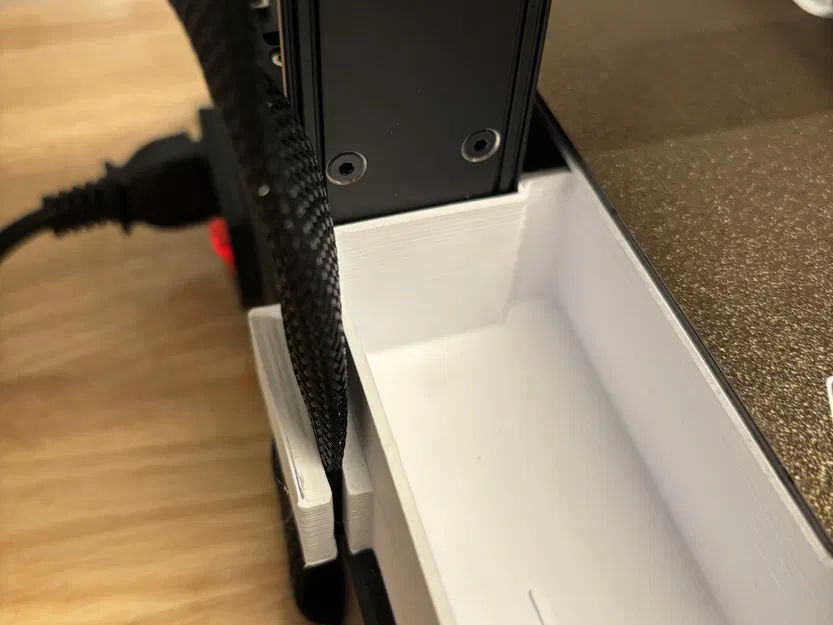 Khuôn đựng vụn & Kẹp dây cho Ender 3 V3 SE - Image 2