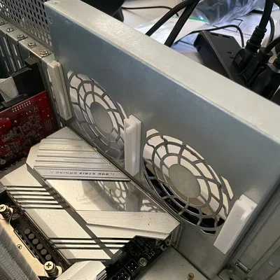 Giá đỡ quạt sau Supermicro SC846 - Tab bên phải
