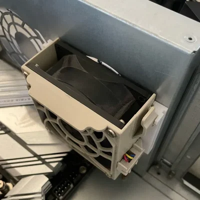 Giá đỡ quạt sau Supermicro SC846 - Tab bên phải