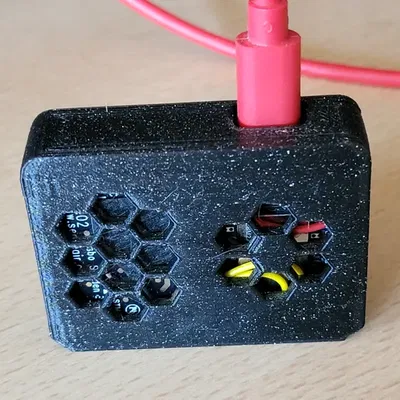 CO2 sensor enclosure (D1 Mini + SenseAir S8)