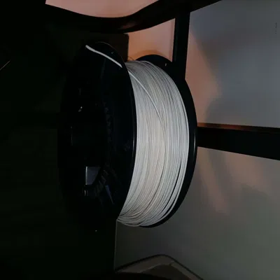 Desk/profile spool holder/mount